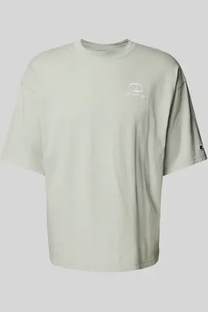 Champion Relaxed Fit T-Shirt mit Label-Stitching in , Größe L