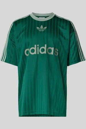 adidas T-Shirt mit Label-Print in , Größe L
