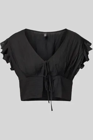 ONLY Relaxed Fit Top aus Viskose-Mix Modell 