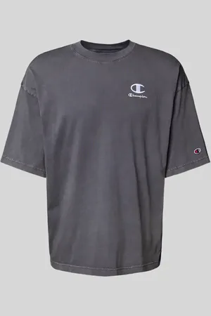 Champion Relaxed Fit T-Shirt mit Label-Stitching in , Größe L