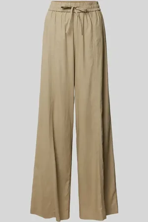 Gestuz Stoffhose aus Viskose-Mix mit elastischem Bund Modell 
