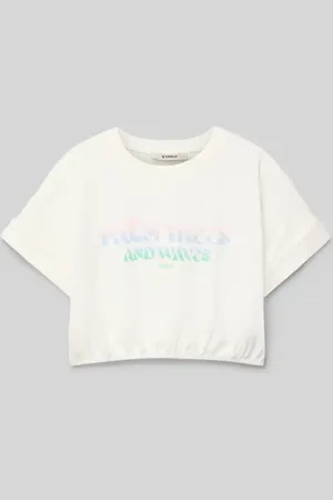 Garcia T-Shirt mit Label-Print in , Größe 140
