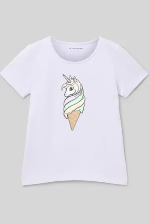 TOM TAILOR Regular Fit T-Shirt aus reiner Baumwolle in , Größe 104