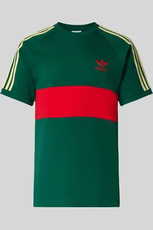 adidas T-Shirt mit Label-Stitching in , Größe L