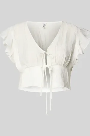 ONLY Relaxed Fit Top aus Viskose-Mix Modell 