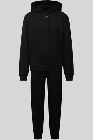 HUGO BOSS Set aus Hoodie und Sweatpants mit Logo-Print Modell 