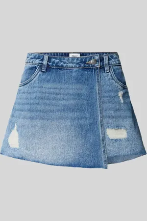 ONLY Regular Fit Jeansshorts-Rock in Wickel-Optik Modell 