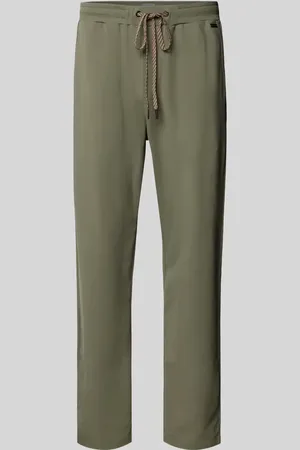 Hanro Sweatpants mit Label-Applikation in , Größe L