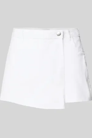 ONLY Regular Fit Jeansshorts-Rock in Wickel-Optik Modell 