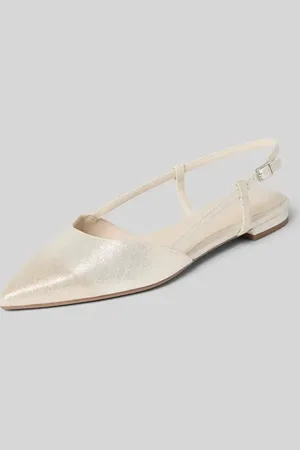 Tamaris Schimmernde Ballerinas mit Riemen und Dornschließe in , Größe 36