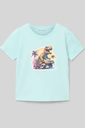 TOM TAILOR Regular Fit T-Shirt aus reiner Baumwolle in , Größe 104