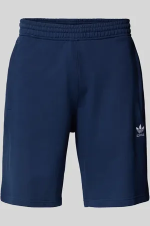adidas Shorts mit Label-Stitching und elastischem Bund in , Größe L