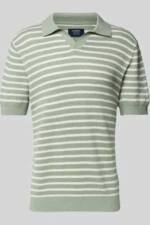 McNeal Regular Fit Poloshirt mit V-Ausschnitt in , Größe L