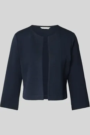 TOM TAILOR Shaped Fit Kurzblazer aus Baumwoll-Mix in , Größe L