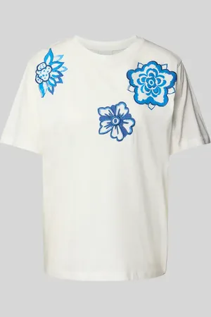 Ichi T-Shirt mit Motiv-Prints Modell 