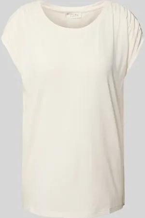 Christian Berg T-Shirt mit geripptem Rundhalsausschnitt in , Größe L