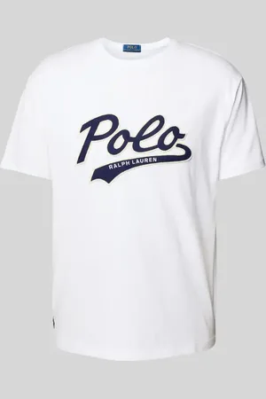 Ralph Lauren T-Shirt mit Label-Badge in , Größe L