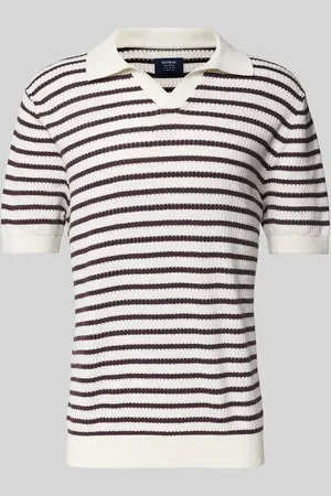 McNeal Regular Fit Poloshirt mit V-Ausschnitt in , Größe L