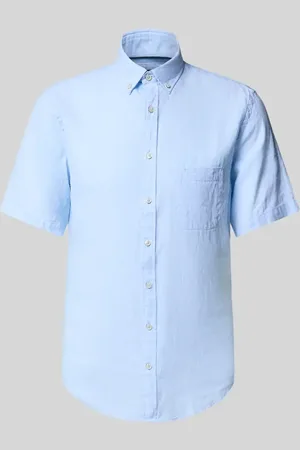 Fynch-Hatton Regular Fit Freizeithemd aus Leinen-Baumwoll-Mix in , Größe 3XL