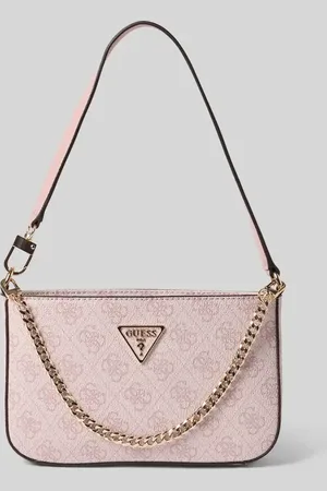 Guess Handtasche mit Label-Applikation in , Größe 1