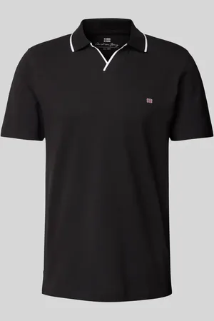 Christian Berg Regular Fit Poloshirt mit Logo-Stitching und Polokragen in , Größe 3XL