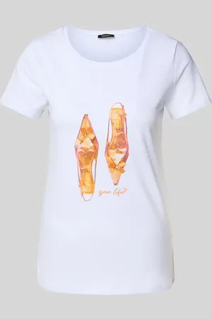More & More T-Shirt mit Rundhalsausschnitt in , Größe 34