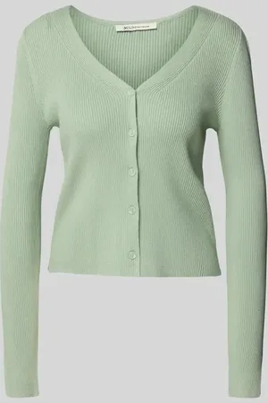 TOM TAILOR Slim Fit Cardigan in Rippstrucktur in , Größe L