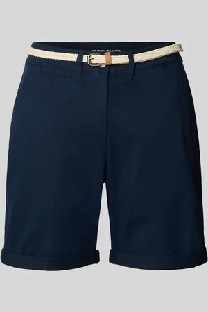 TOM TAILOR Regular Fit Chinoshorts aus Baumwoll-Mix in , Größe 34
