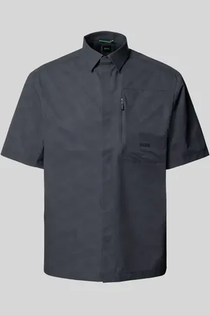 HUGO BOSS Freizeithemd mit Knopfleiste Modell 