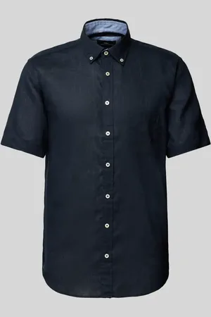 Fynch-Hatton Regular Fit Freizeithemd aus Leinen-Baumwoll-Mix in , Größe 3XL