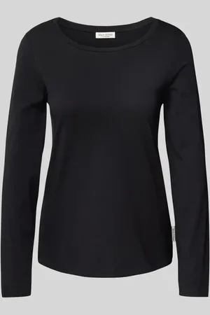 Marc O’ Polo Longsleeve aus Baumwolle mit Logo-Detail in , Größe XS