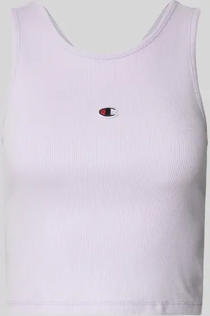 Champion Fitted Fit Crop Top mit Label-Stitching in , Größe L