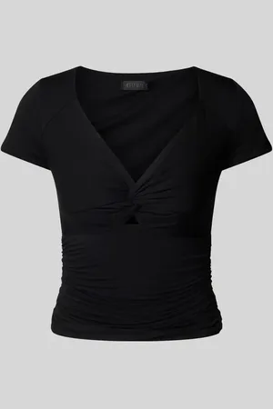 Guess T-Shirt mit Raffungen Modell 