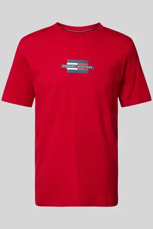 Tommy Hilfiger Regular Fit T-Shirt aus reiner Baumwolle in , Größe L