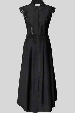 Copenhagen Muse Midikleid aus Viskose-Mix mit Lochspitze Modell 