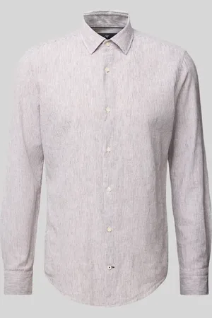 JOOP! Slim Fit Freizeithemd mit Haifischkragen in , Größe 38