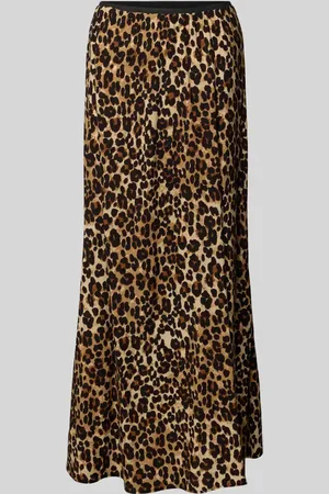 VERO MODA Ausgestellter Midi-Rock aus reiner Viskose Modell 