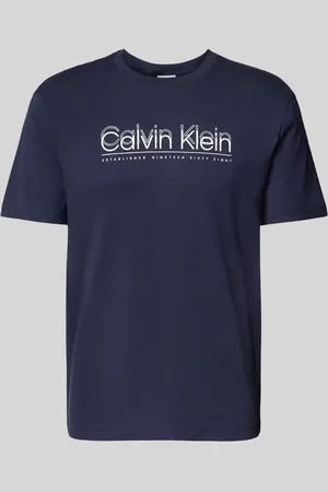 Calvin Klein T-Shirt mit Label-Print in , Größe L