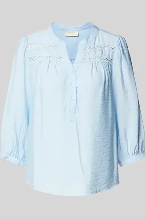 Freequent Regular Fit Bluse mit 3/4-Arm Modell 