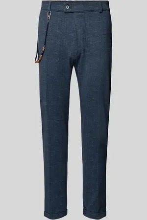 Club of Gents Stoffhose mit Strukturmuster Modell 