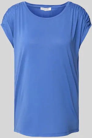 Christian Berg T-Shirt mit geripptem Rundhalsausschnitt in , Größe L