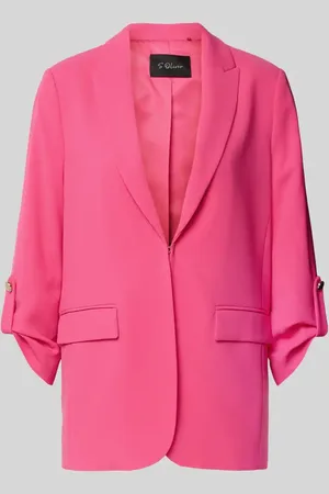 QS by s.Oliver Regular Fit Longblazer mit 3/4-Ärmeln in , Größe 36