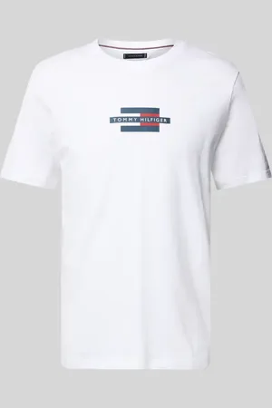 Tommy Hilfiger Regular Fit T-Shirt aus reiner Baumwolle in , Größe L