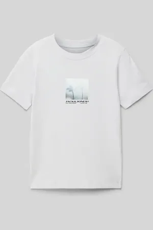 JACK & JONES T-Shirt mit Label-Print Modell 