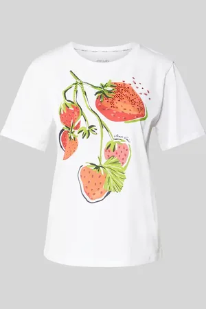 Marc Cain T-Shirt mit Rundhalsausschnitt in , Größe 34