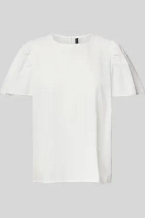 VERO MODA Regular Fit Blusenshirt aus reiner Baumwolle Modell 