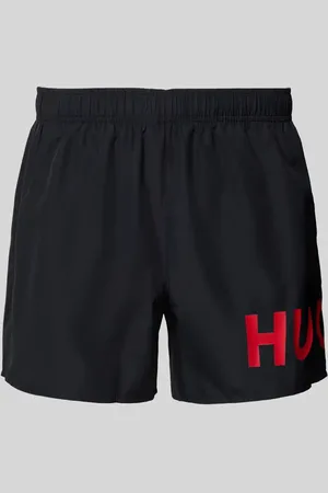 HUGO BOSS Badehose mit Label-Print Modell 