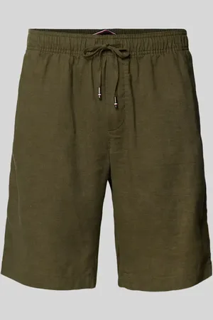 Tommy Hilfiger Relaxed Fit Shorts aus Leinen-Mix in , Größe 30
