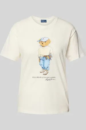 Ralph Lauren T-Shirt mit Polo Bear Print in , Größe L