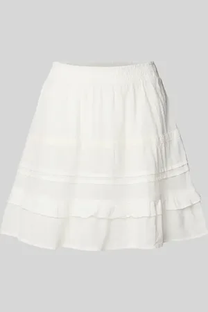 VERO MODA Ausgestellter Mini-Rock aus reiner Baumwolle Modell 